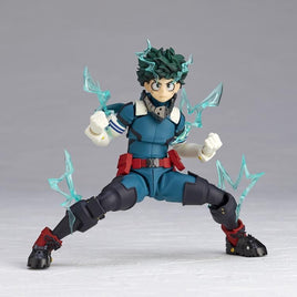 Revoltech My Hero Academia Amazing Yamaguchi NR049 Izuku Midoriya Action Figure (Reissue)