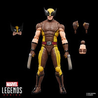 Hasbro Deadpool & Wolverine Marvel Legends Wolverine (Brown Suit) 6-Inch Action Figure