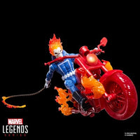 Hasbro Ghost Rider Marvel Legends Series Johnny Blaze 6-Inch Action Figure with Motorcycle