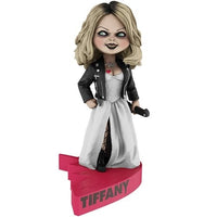 NECA Bride of Chucky Tiffany with Heart Connect Base Head Knocker Bobblehead