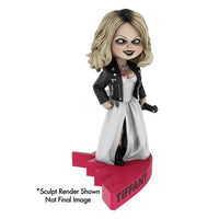 NECA Bride of Chucky Tiffany with Heart Connect Base Head Knocker Bobblehead