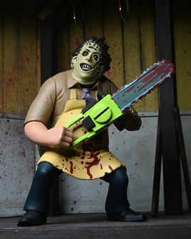 NECA TOONY TERRORS - TEXAS CHAINSAW MASSACRE 50TH ANNIVERSARY LEATHERFACE 6" SCALE ACTION FIGURE