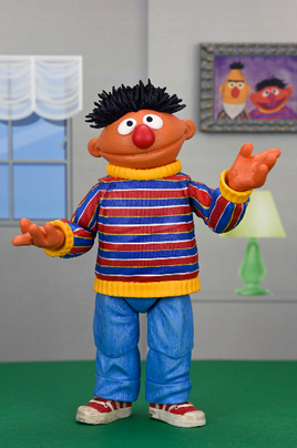 NECA SESAME STREET - ULTIMATE ERNIE 7” SCALE ACTION FIGURE