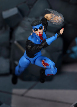 Jada Toys Invincible 1/12 Scale Action Figure Battle Damaged Deluxe Exclusive