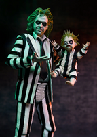 NECA BEETLEJUICE BEETLEJUICE - ULTIMATE STRIPED SUIT BEETLEJUICE 7" SCALE ACTION FIGURE