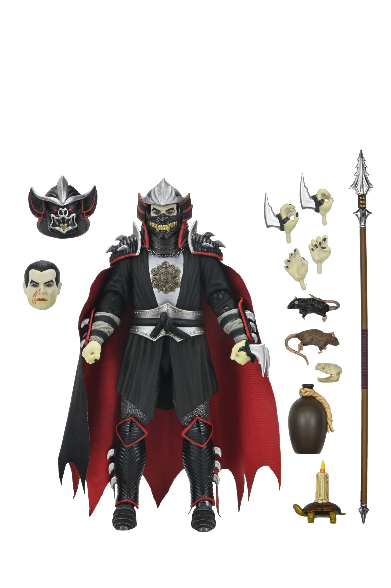 ninja turtles monsters Universal Monsters x Teenage Mutant Ninja Turtles Ultimate Shredder as Dracula Action Figure