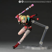 Kaiyodo Suicide Squad Isekai Amazing Yamaguchi Revoltech NR082 Harley Quinn Action Figure