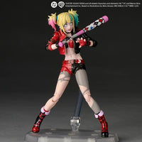 Kaiyodo Suicide Squad Isekai Amazing Yamaguchi Revoltech NR082 Harley Quinn Action Figure