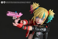 Kaiyodo Suicide Squad Isekai Amazing Yamaguchi Revoltech NR082 Harley Quinn Action Figure