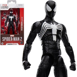 Hasbro Spider-Man Marvel Legends Series Gamerverse Peter Parker Black Suit 6-Inch Action Figure