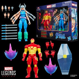 Hasbro Marvel Legends Series Iron Man vs Spiral 6-Inch Action Figures