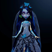 Mattel Monster High Skullector Corpse Bride Collectible Doll, Emily in Gothic Wedding Dress With Veil