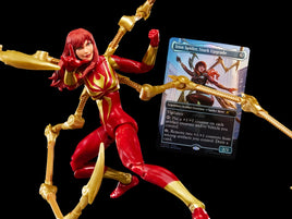 Hasbro Marvel Legends Mary Jane Watson (Iron Spider) Action Figure with Exclusive Magic: The Gathering Card