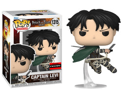 Funko Pop! Animation Attack on Titan AAA Anime Exclusive Captain Levi #1315