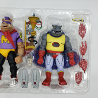 NECA Teenage Mutant Ninja Turtles Mighty Hog and Rhino-Man 2-Pack