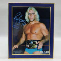 WWE Ric "The Nature Boy" Flair Printed Signed Framed Photograph