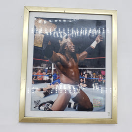 WWE Booker T Printed Framed Photograph
