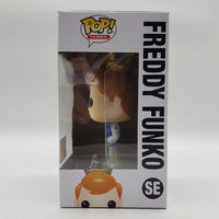 Funko Pop! 2018 SDCC Exclusive 2000 PCs Limited Edition Freddy Funko (Blue Letterman Jacket) SE