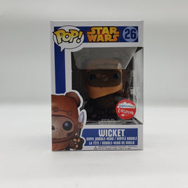 Funko Pop! Star Wars Fugitive Toys Exclusive Wicket (Flocked) #26