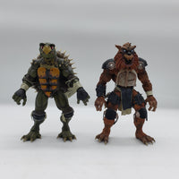 NECA Teenage Mutant Ninja Turtles II The Secret of The Ooze Tokka and Rahzar Action Figure 2-Pack