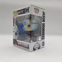 Funko Pop! Movies Friday The 13th Jason Voorhees #01 Signed by Ken Kirzinger OC Certified