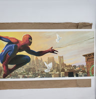Spider-Man "Spider-Scape" Version C Limited Edition Art Print by Pablo Oliveira Numbered 13/75