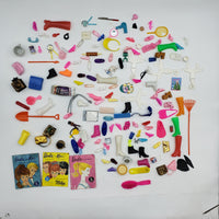 Loose Lot of 408 Assorted Barbie Dolls and Accessories