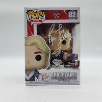 Funko Pop! WWE GameStop Exclusive Ric Flair (Diamond) #82 Signed by Ric Flair PSA Certified