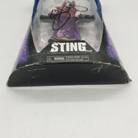 Jakks Pacific Impact Wrestling Joker Sting Action Figure signed by Sting NO COA