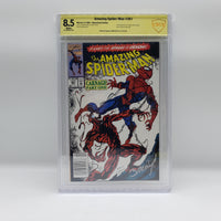 The Amazing Spider-Man #361 CBCS 8.5 Graded Marvel Comics 1992 Signed by Mark Bagley