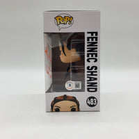 Funko Pop! Star Wars: The Mandalorian Fennec Shand #483 Signed by Ming-Na Wen JSA Certified
