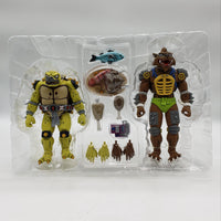 NECA Teenage Mutant Ninja Turtles Tokka and Rahzar Action Figure 2-Pack