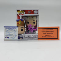 Funko Pop! WWE Jerry Lawler #97 Signed by Jerry Lawler PSA Certified