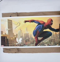 Spider-Man "Spider-Scape" Version C Limited Edition Art Print by Pablo Oliveira Numbered 13/75
