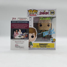 Funko Pop! Animation Scooby-Doo 50 Years Shaggy #626 Signed by Tom Cook JSA Certified