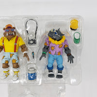 NECA Teenage Mutant Ninja Turtles Vacation Bebop and Vacation Rocksteady 2-Pack