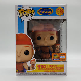 Funko Pop! Disney: Hercules 2023 WonderCon Exclusive Hercules with Action Figure #1329