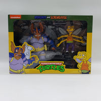 NECA Teenage Mutant Ninja Turtles Wingnut and Screwloose Action Figure 2-Pack