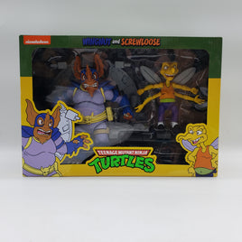 NECA Teenage Mutant Ninja Turtles Wingnut and Screwloose Action Figure 2-Pack