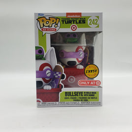 Funko Pop! Ad Icons Teenage Mutant Ninja Turtles Target Exclusive Bullseye in Ninja Mask w/ Donnie (Chase) #242