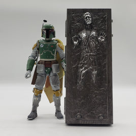 Star Wars Black Series SDCC Exclusive Boba Fett and Han Solo Carbonite Set