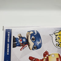 Funko Pop! Marvel Captain America: Civil War Marvel Collector Corps Exclusive Captain America / Iron Man 2-Pack