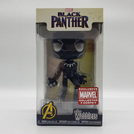 Funko Wobblers Marvel: Avengers Collector Corps Exclusive Black Panther Bobble-Head