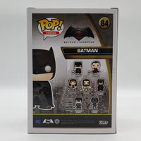 Funko Pop! Heroes Batman v. Superman Batman #84 Signed by Ben Affleck Beckett Certified