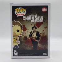 Funko Pop! Movies The Texas Chainsaw Massacre Leatherface #1150 Double Signed and Certified