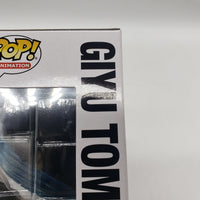 Funko Pop! Animation Demon Slayer AAA Anime Exclusive Giyu Tomioka #876 Signed by Johnny Yong Bosch JSA Certified