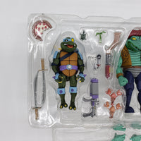 NECA Teenage Mutant Ninja Turtles Slash and Leatherhead 2-Pack