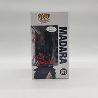 Funko Pop! Animation Naruto: Shippuden GameStop Exclusive Madara #978 Signed by Neil Kaplan JSA Certified