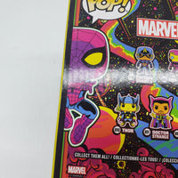 Funko Pop! Marvel Target Exclusive Spider-Man (Black Light) #652