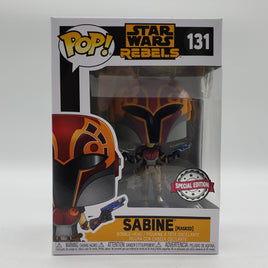 Funko Pop! Star Wars: Rebels Special Edition Sabine #131